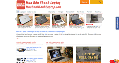 Desktop Screenshot of muabannhanhlaptop.com